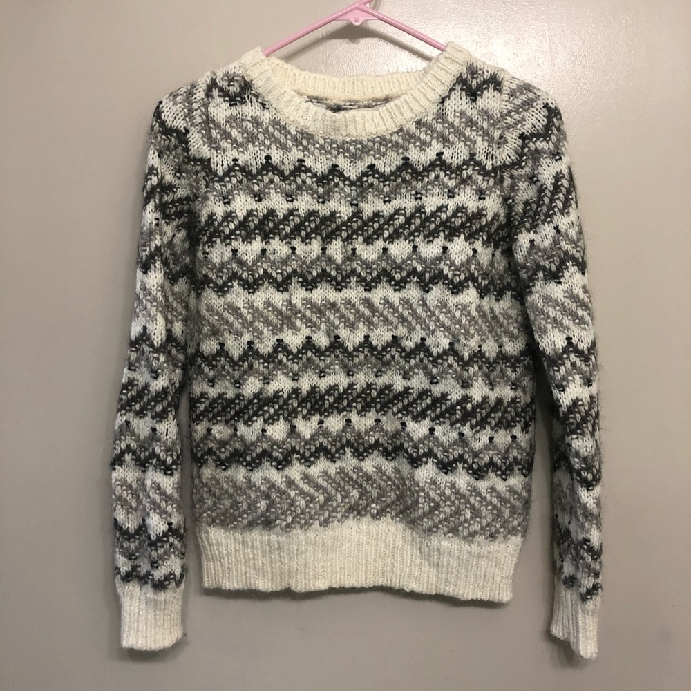 Patterned Loft Sweater